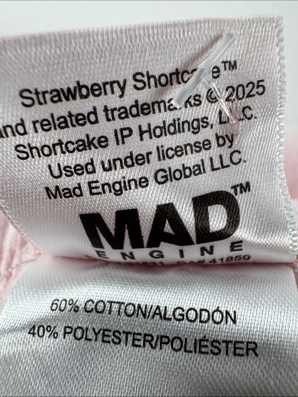 Strawberry Graphic Pink Jogger Pant with Drawstring Waist - Picture 7 of 7